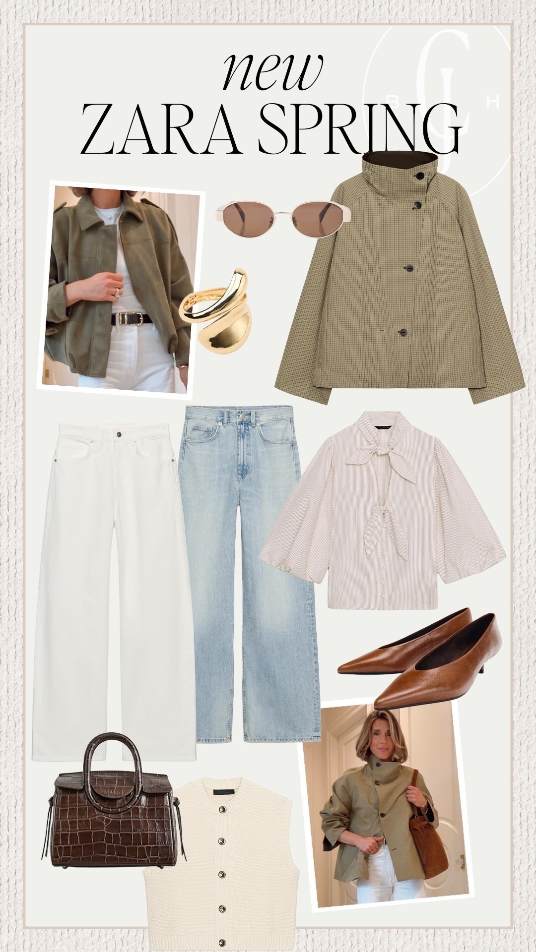 New spring arrivals from @Zara  🌸 Sharing a few easy pieces you can mix all season long.

For reference: I’m 5’7”, wearing a size small in tops and 2/25 in bottoms. 



#LTKootd