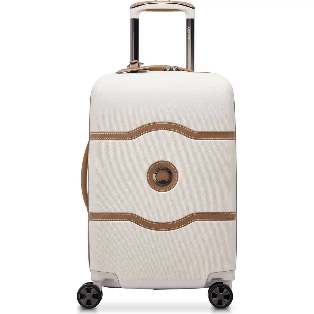 Delsey Paris Chatelet Air 2.0 Carry on 19 Inch Hardside Luggage with Spinner Wheels in Angora at Nordstrom | Nordstrom
