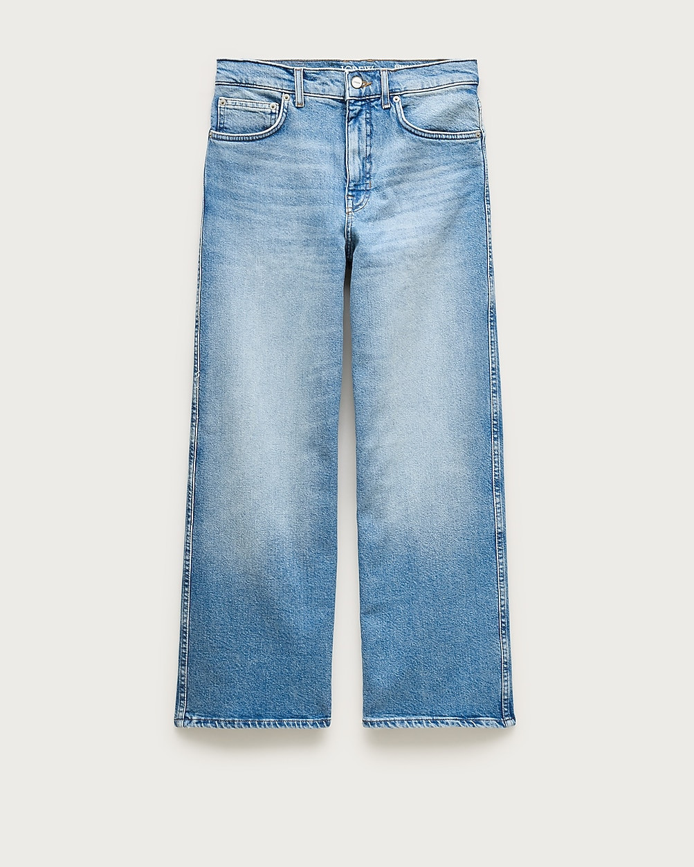 Everyday wide-leg ankle jean in semi-stretch | J. Crew US