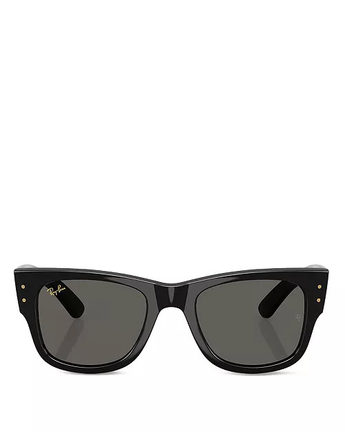 Mega Wayfarer A$AP Rocky Blacked Out Collection Square Sunglasses, 51mm | Bloomingdale's (AU)