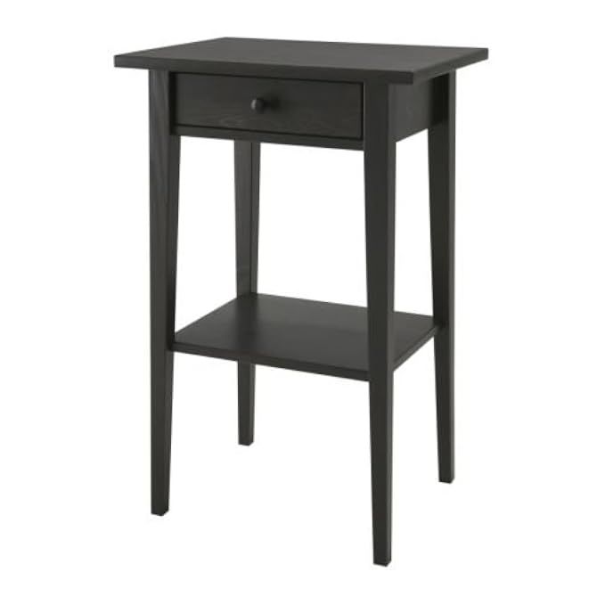 Ikea Nightstand, black-brown 2024.858.1418 | Amazon (US)