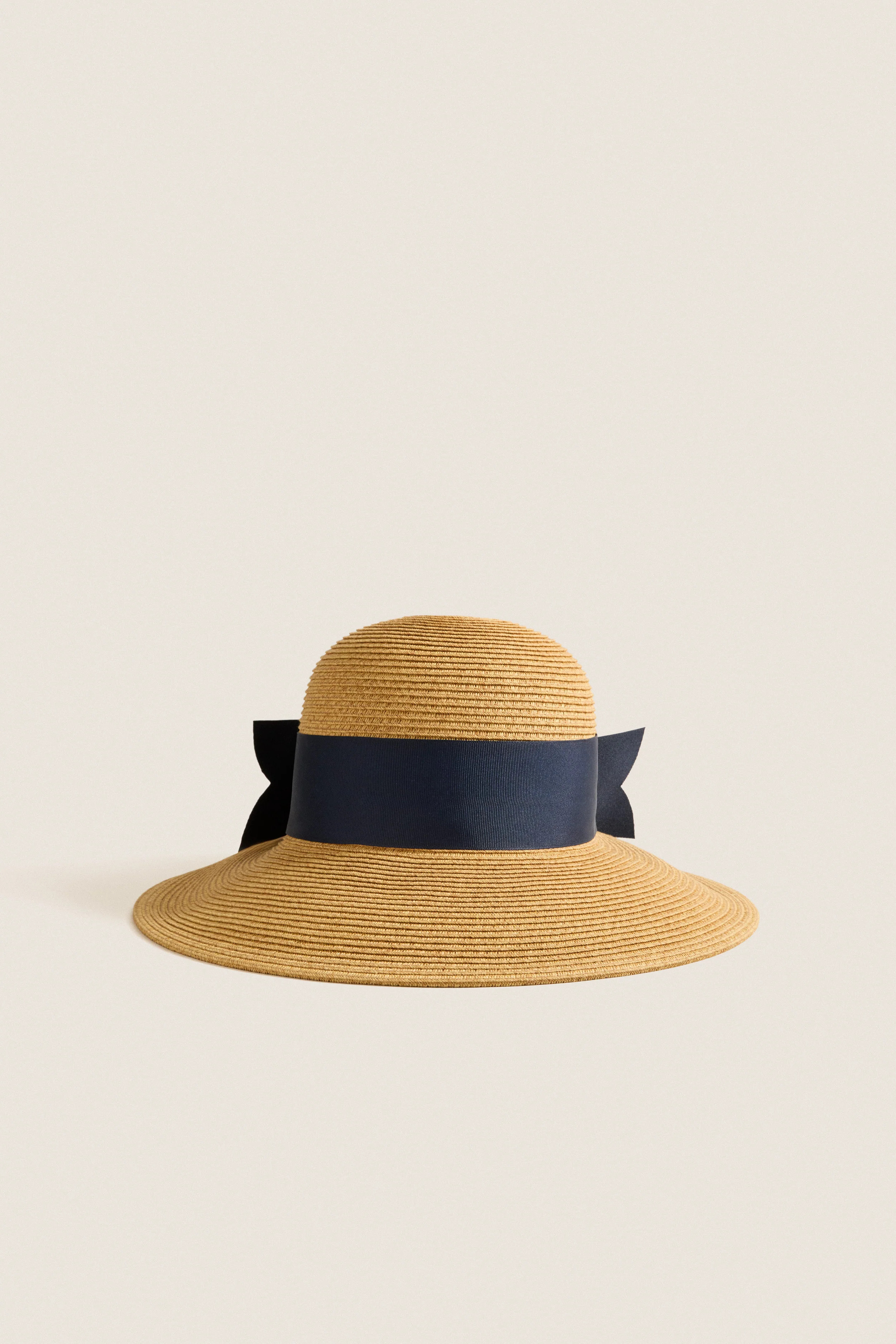 Exclusive Navy Packable Wide Bow Sunhat | Tuckernuck (US)