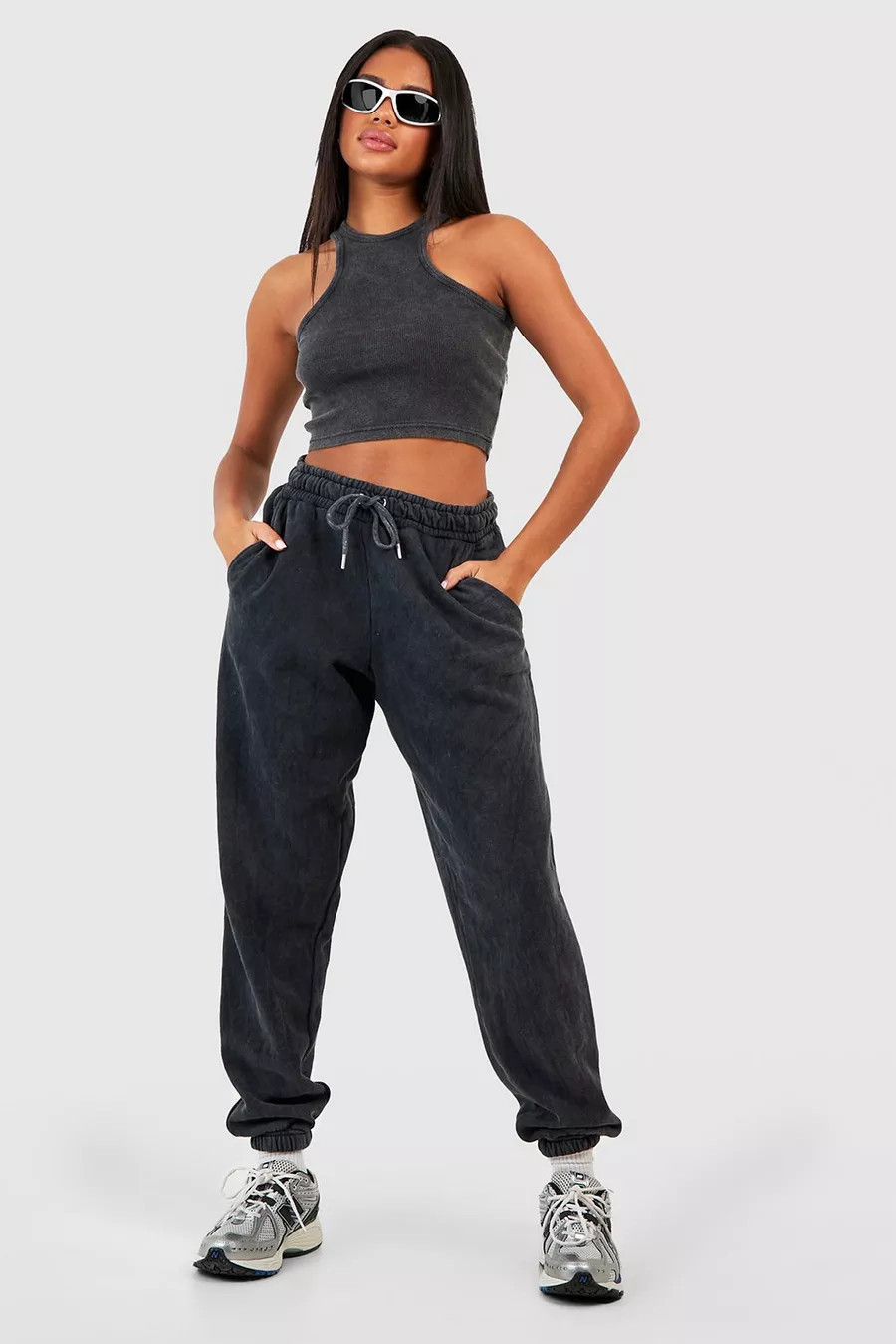 Washed Oversized Jogger | boohoo (US & Canada)