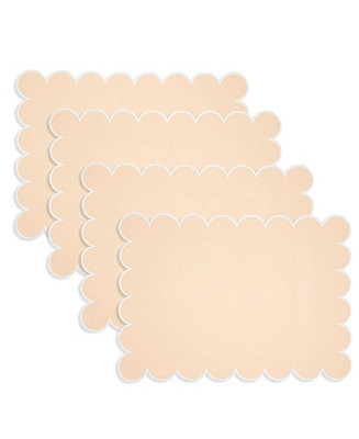 Eco Scallop Border Placemat, Set of 4 | Macy's