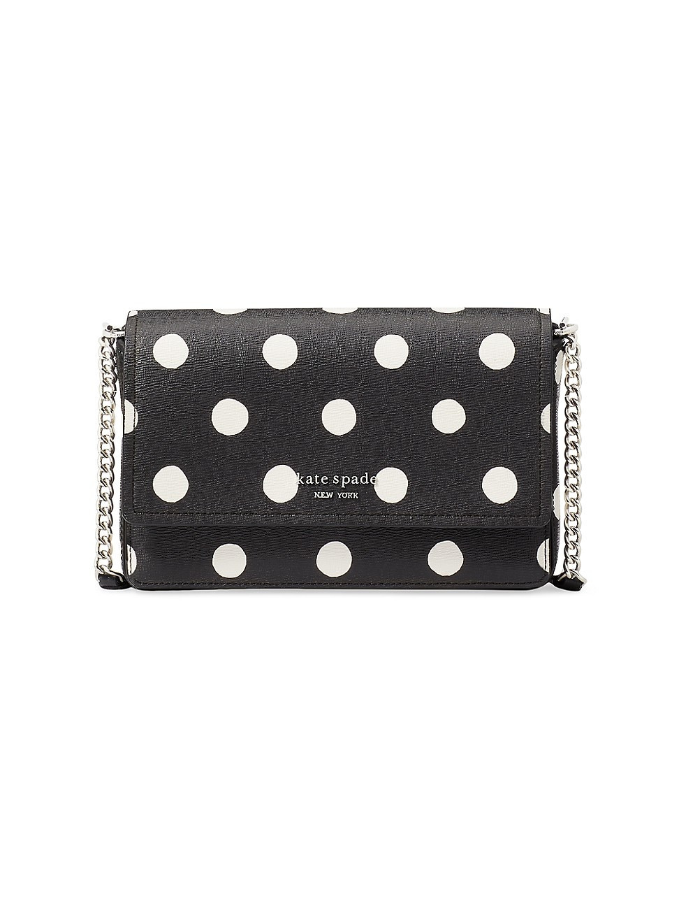 Women's Morgan Sunshine Dot Chain Wallet - Black Multi | Saks Fifth Avenue