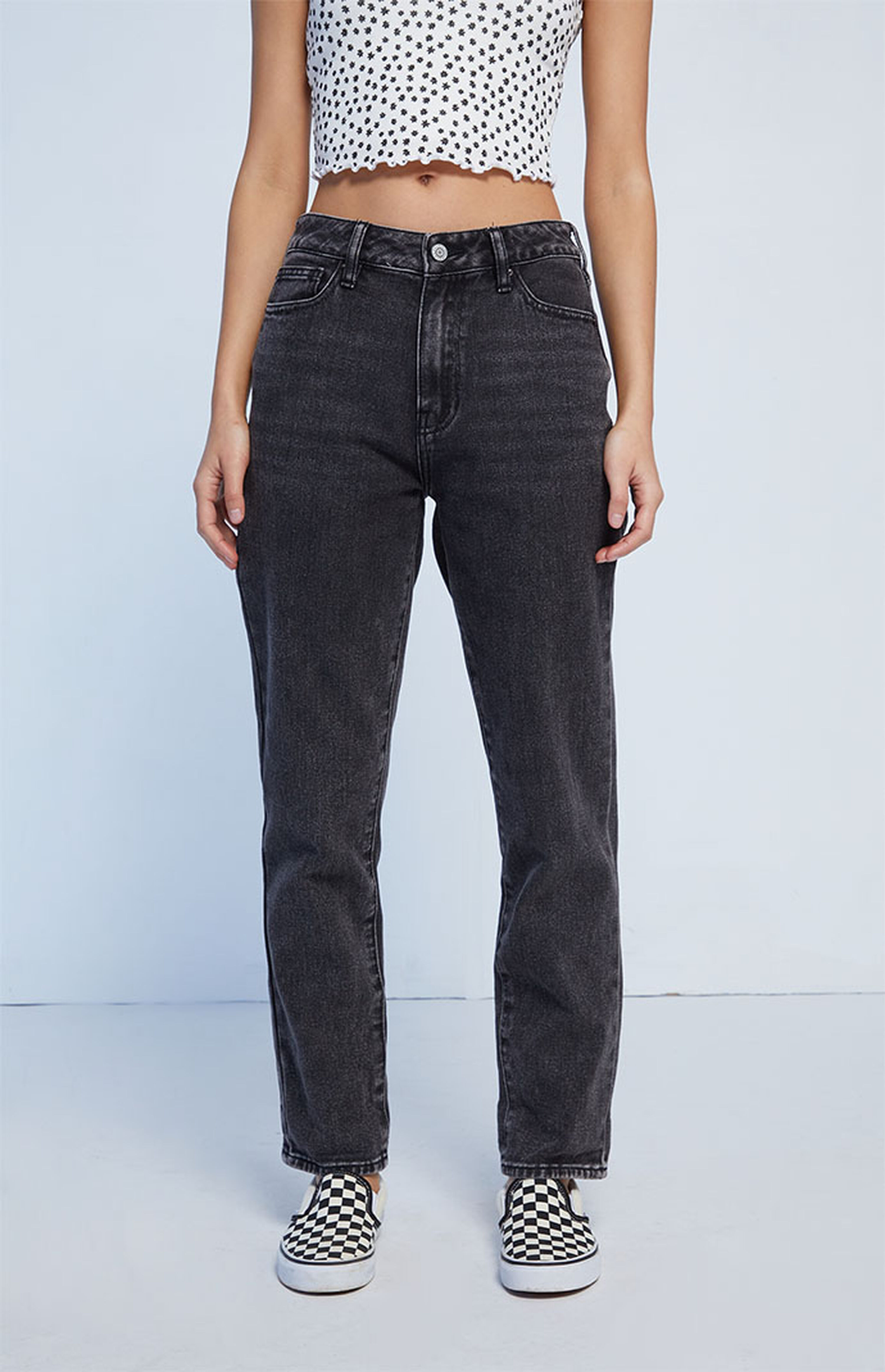 PacSun Black Mom Jeans | PacSun