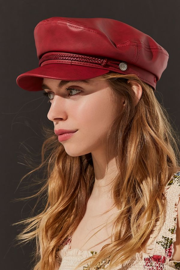 Brixton + UO Fiddler Faux Leather Fisherman Hat | Urban Outfitters (US and RoW)