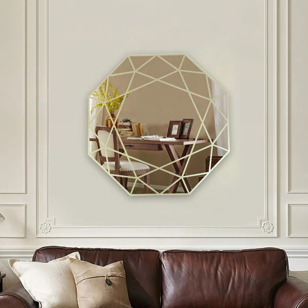 Octagon Wall Mirror | Wayfair North America