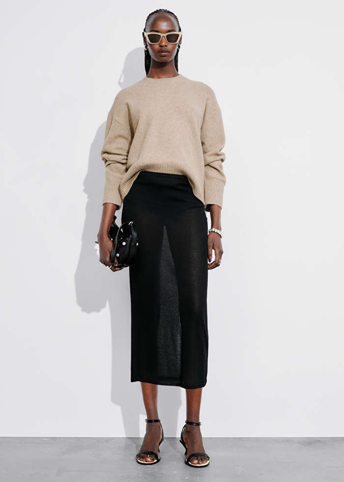 Relaxed Fit Knitted Sweater | & Other Stories US