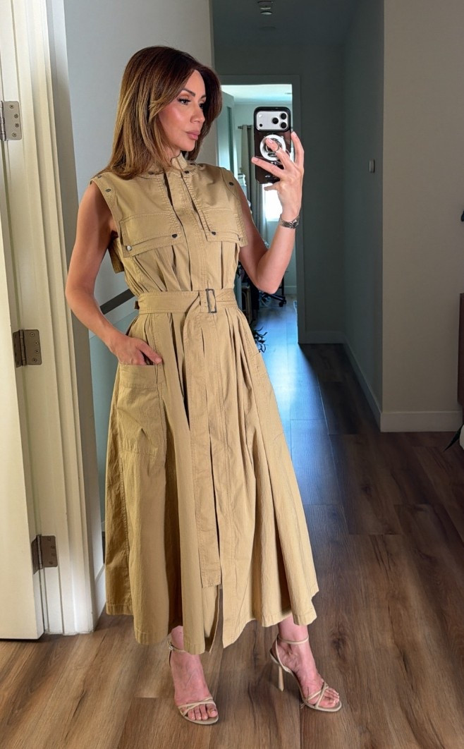 Banana republic utility dress