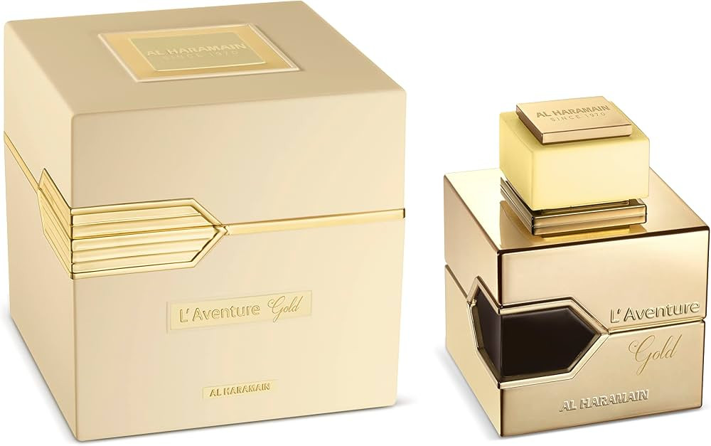 Al Haramain L'Aventure Gold for Women Eau de Parfum Spray, 3.40 Ounce (NEW 2022 Launch) | Amazon (US)