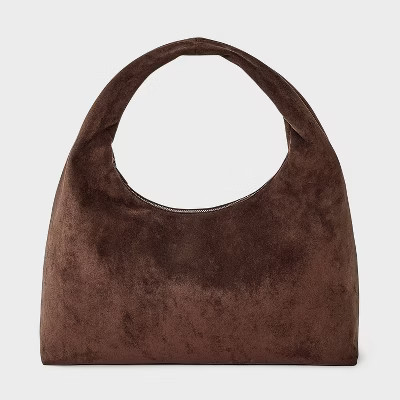 Soft Shoulder Bag - A New Day™ Brown | Target