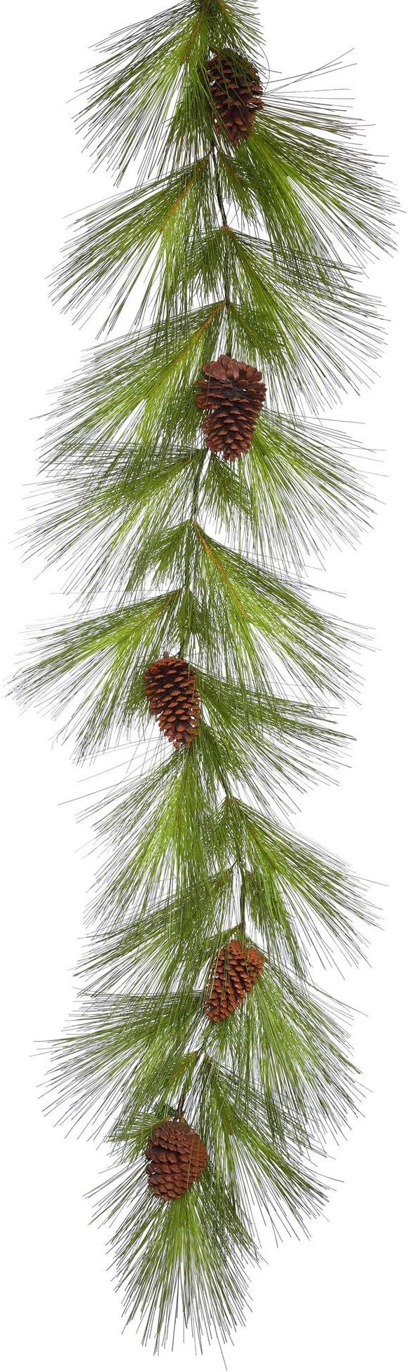 Vickerman 6' Big Mountain Pine Artificial Christmas Garland, Unlit - Faux Pine Christmas Garland ... | Amazon (US)