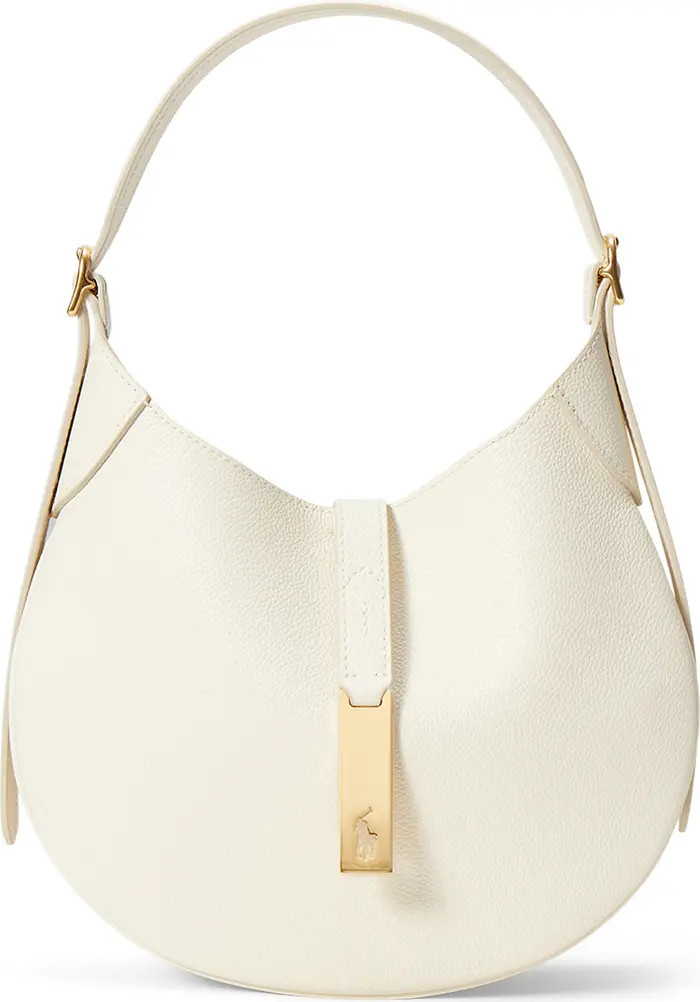 Small Polo ID Grain Leather Shoulder Bag | Nordstrom