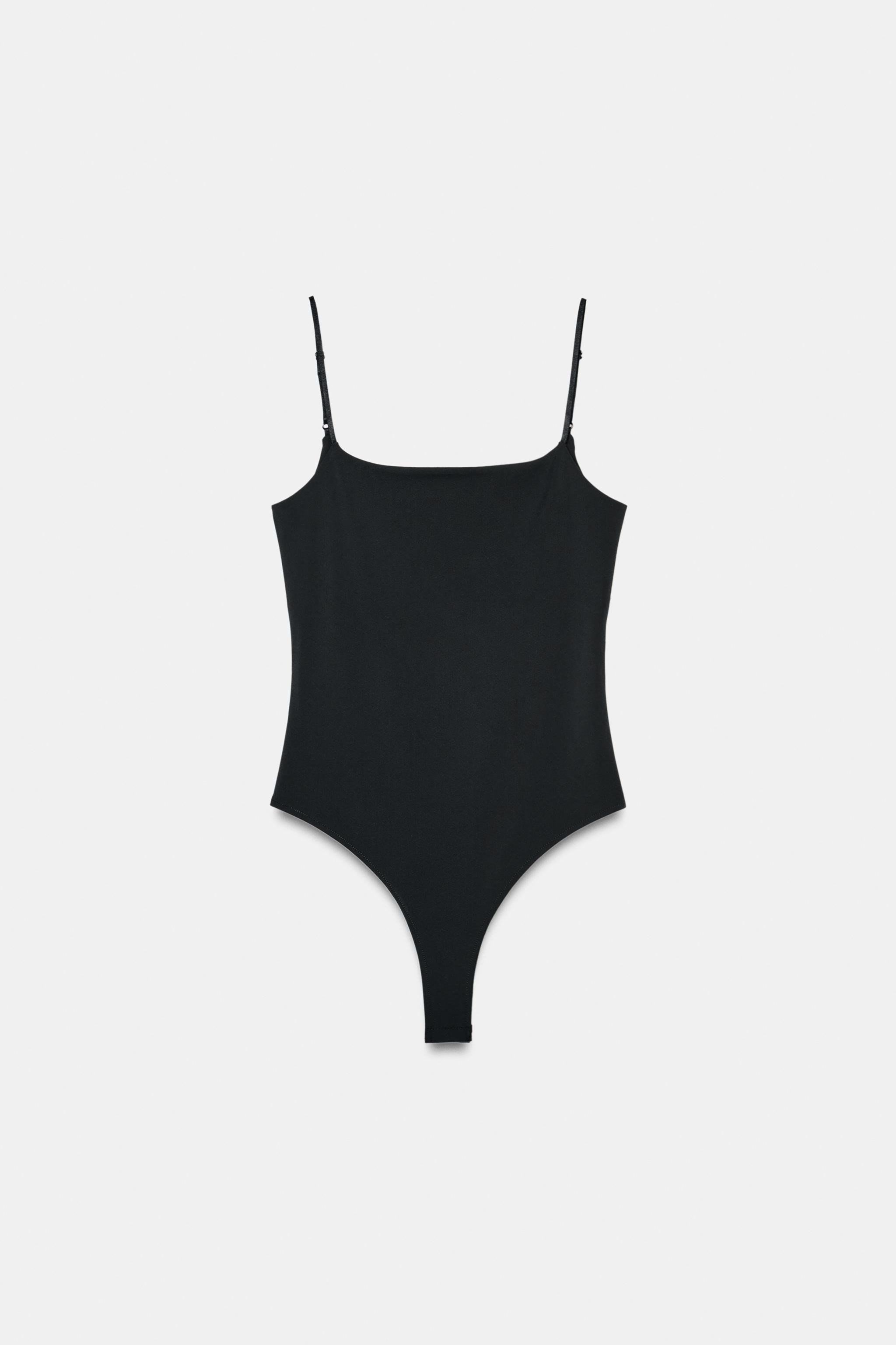SLIM STRAPPY BODYSUIT | Zara US