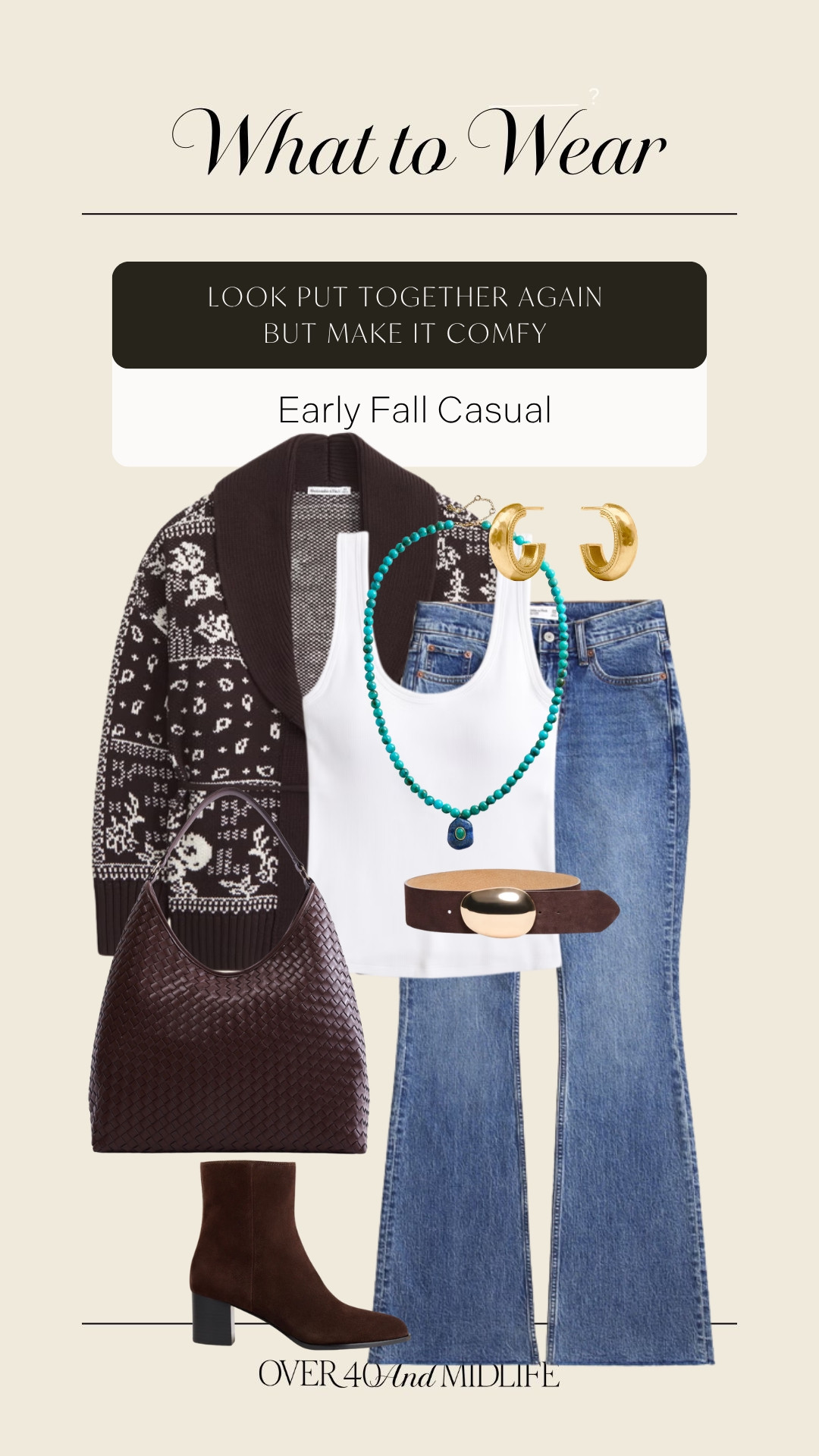 ✨Tap the bell, save and ❤️ start here 40 fashion, midlife style, midsize fashion and luxury looks for less.  

Early fall outfits can still feel polished, current, and belly-friendly. 🍂

For women over 40, I’m using Outfit Physics™ to build both work outfits and casual outfits that feel good on a changing midlife body:

**LIFT** the eye.
**SKIM** the middle.
**BALANCE** the proportions.

That’s the anti-pooch formula I keep coming back to — not hiding the belly, just dressing with better strategy.

Easy layers, flattering jeans, polished workwear, and casual fall pieces we’ll actually wear on repeat.

👑 Helping you look good, feel good! — Lindsey Denver 🤍 

Check back daily for belly-friendly style, confidence, and Outfit Physics.


#Over40Style #MidlifeFashion #FallOutfits #BellyFriendlyStyle #OutfitPhysics
 

 #LTKOver40 #LTKMidsize #LTKWorkwear