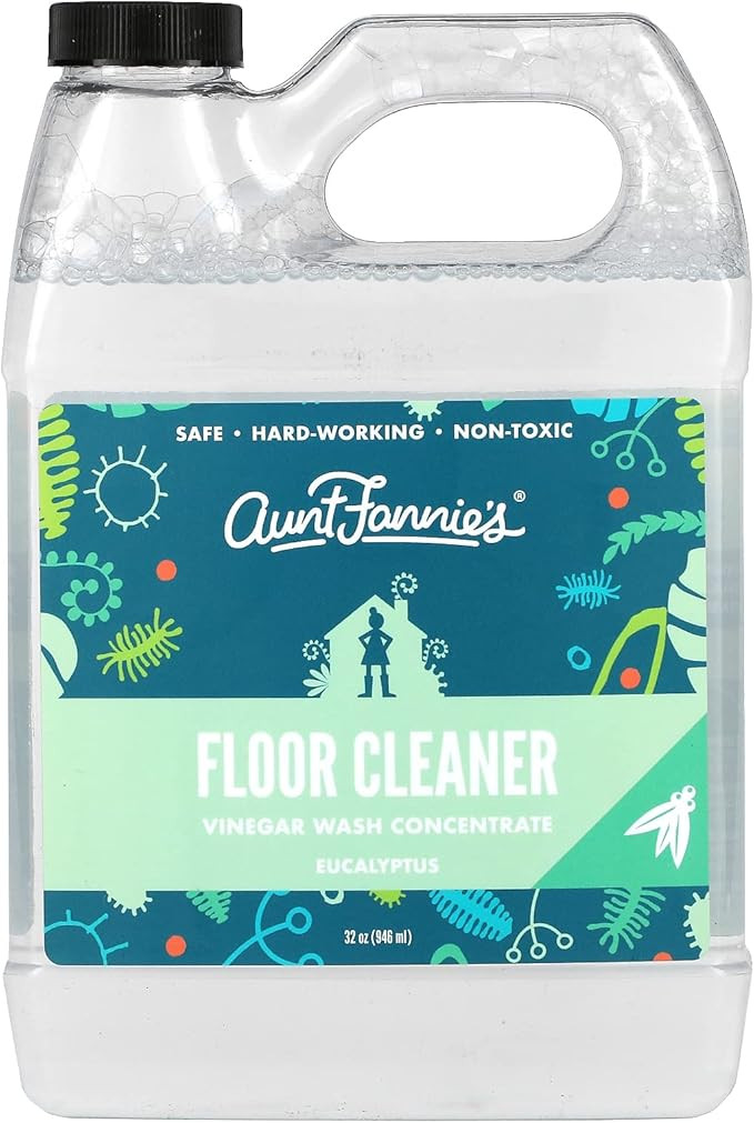 Aunt Fannie's Ultra Concentrated Floor Cleaner Vinegar Wash, Multi-Surface Floor Cleaner For Mopp... | Amazon (US)