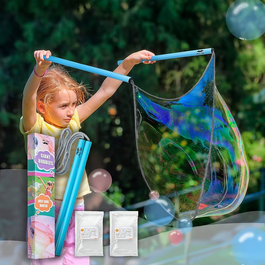 Mr. Pen- Giant Bubble Wands Kit, 1 Pack, Big Bubble Wand, Giant Bubble Maker, Large Bubble Wand, ... | Amazon (US)