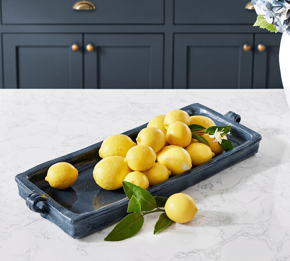 Emery Handcrafted Ceramic Tray | Pottery Barn (US)