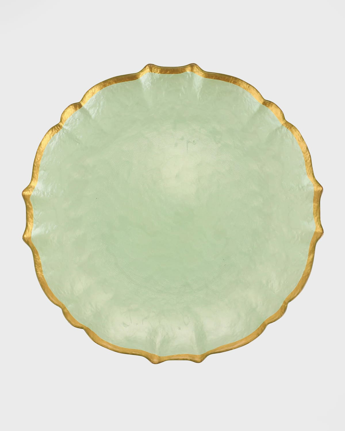 Baroque Glass Dinner Plate | Neiman Marcus