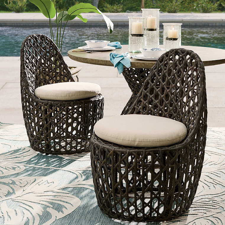 Mason Outdoor Dining Chairs, Set Of Two - Grandin Road | Grandin Road