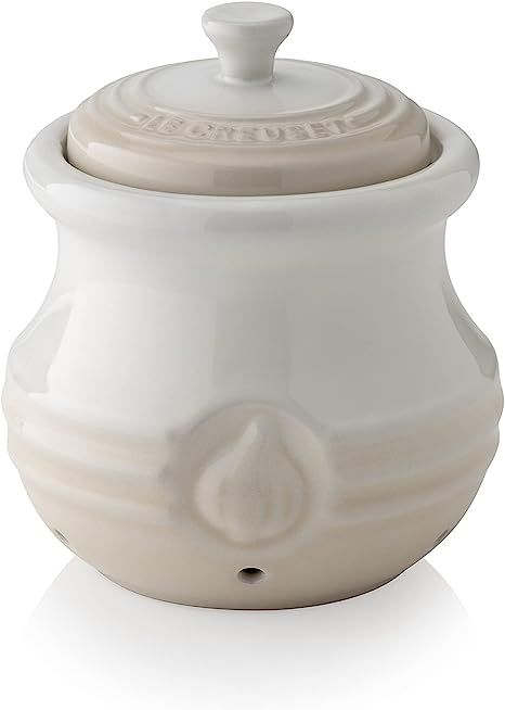 Le Creuset Stoneware Garlic Keeper, 14 oz., Meringue | Amazon (US)