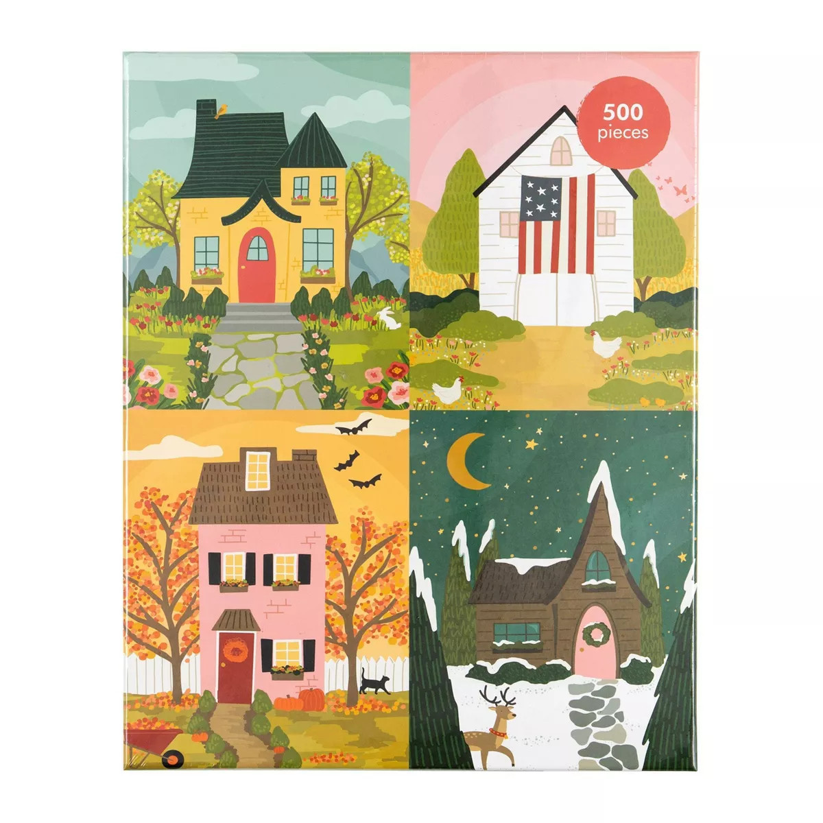 Pippi Post Seasons Jigsaw Puzzle - 500pc | Target