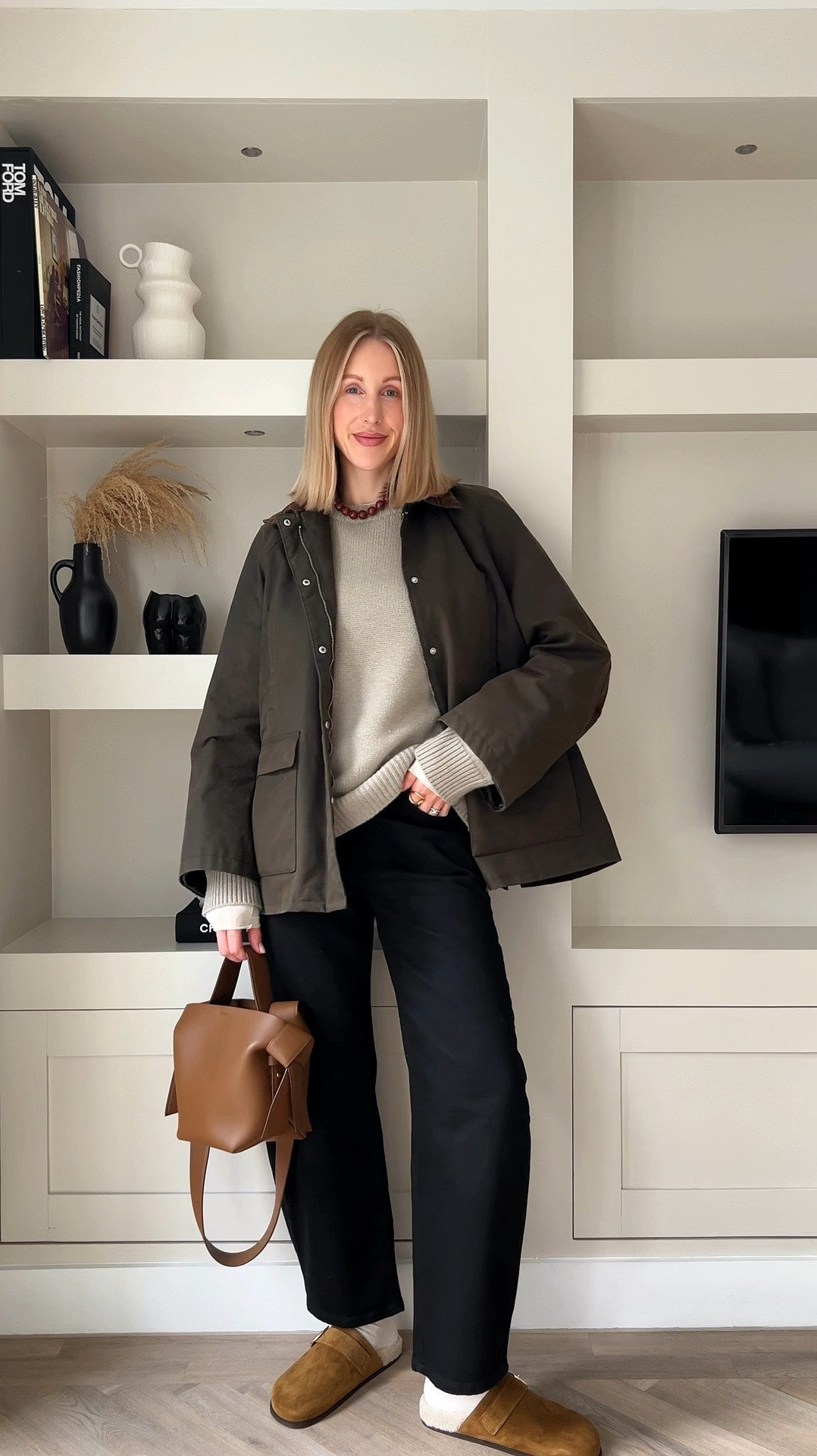 Style hacks to stop your basic outfits looking boring 🥱 

Wearing a toteme barn jacket - I’ve linked my high street favourites also - black barrel leg jeans - Birkenstock Boston alternatives and acne musubi bag 

#LTKluxury #LTKuk #LTKstyletip