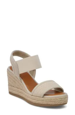 MIA Berniece Platform Wedge Sandal in Natural at Nordstrom, Size 7 | Nordstrom