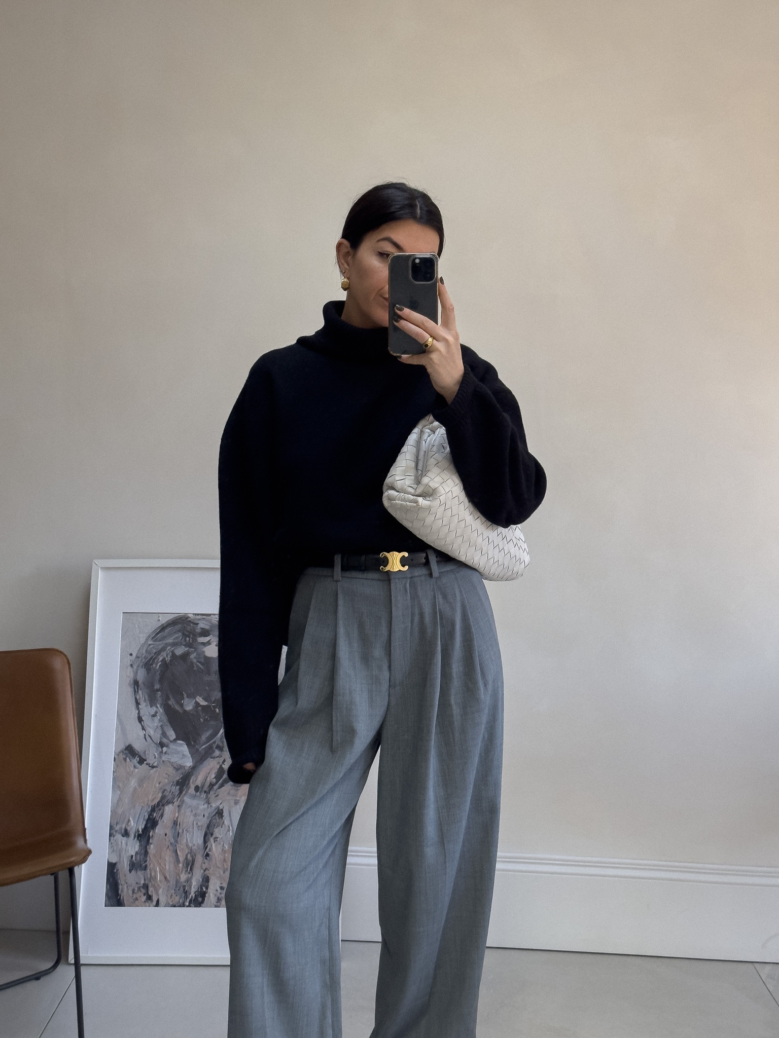 Grey wool trousers outfit 

#LTKSeasonal #LTKstyletip #LTKunder100