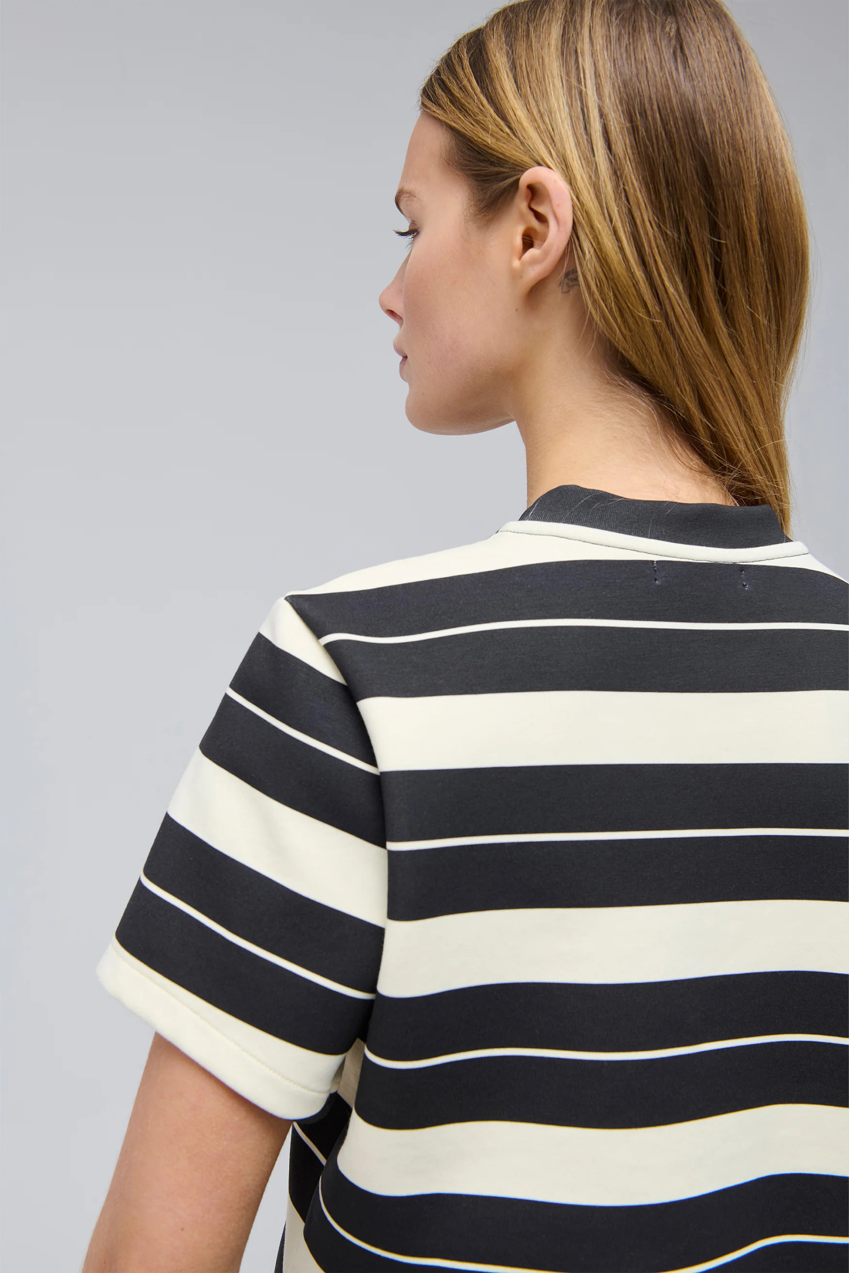 STRIPE SLIT TEE | Renggli