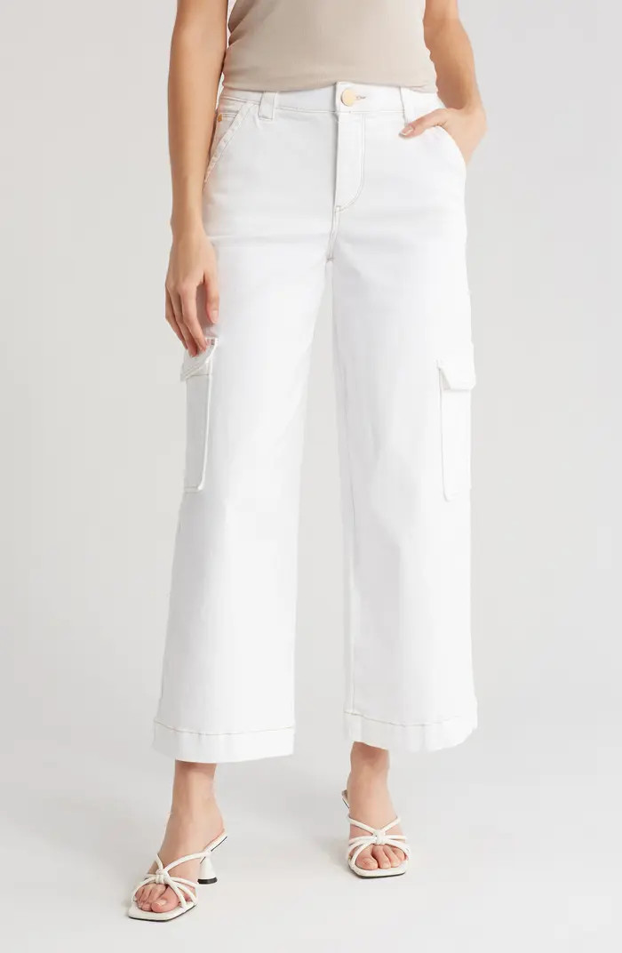 Crop Wide Leg Cargo Pants | Nordstrom Rack