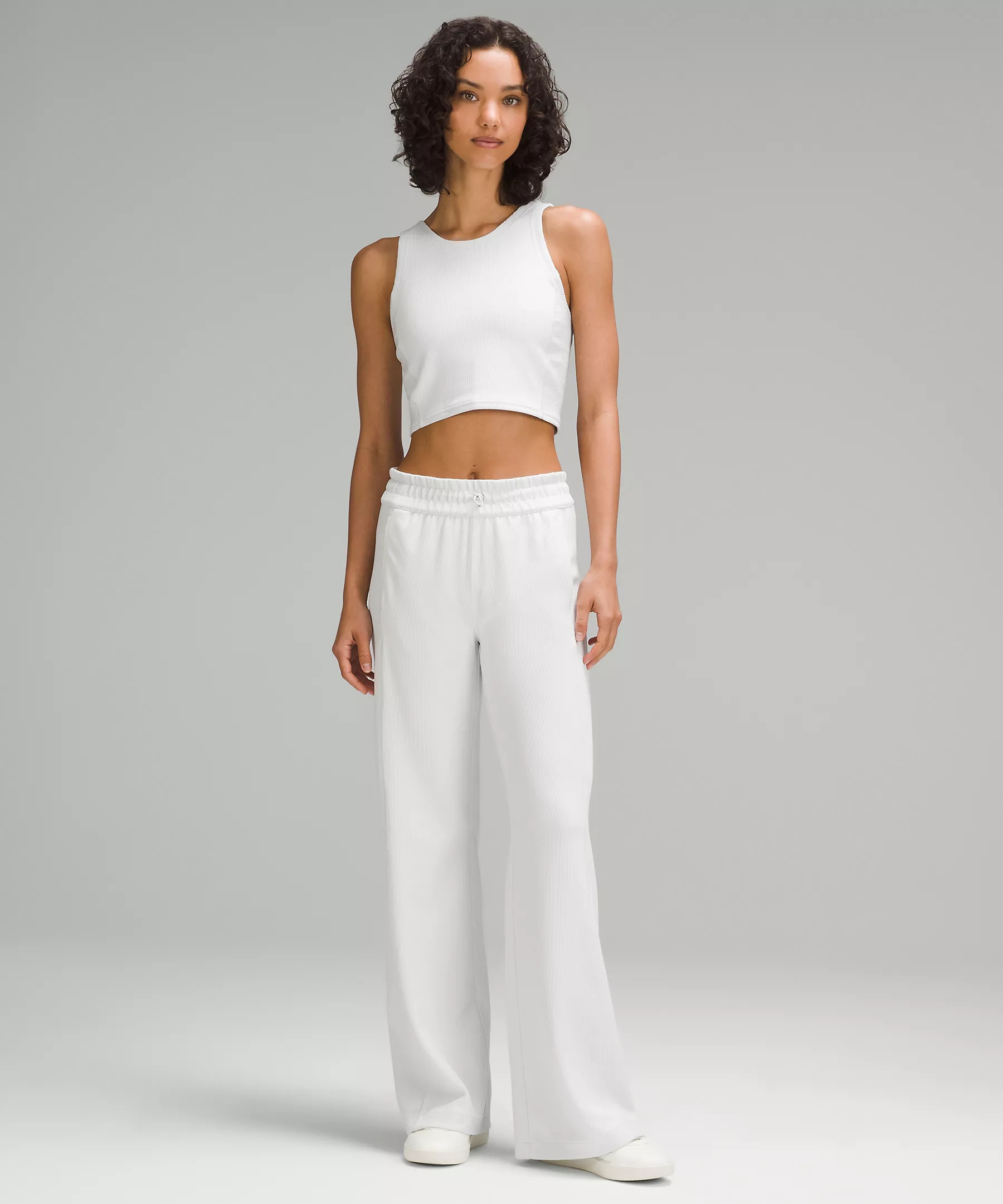 Ribbed Softstreme Cropped Tank Top | Women's Sleeveless & Tank Tops | lululemon | Lululemon (US)