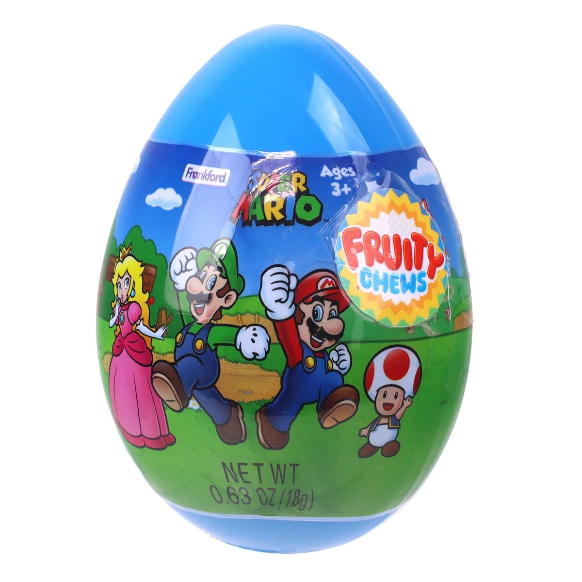 Frankford Super Mario Large Candy Filled Plastic Easter Egg, 0.60oz | Walmart (US)
