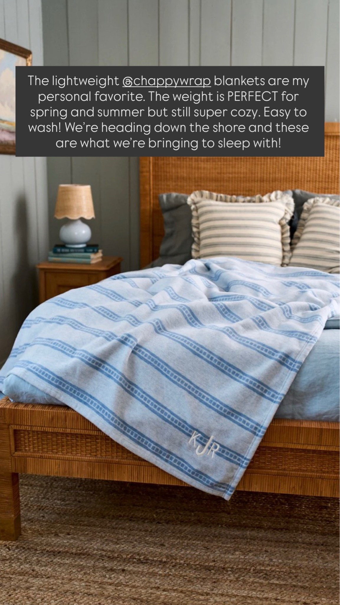 The lightweight @chappywrap blankets are my personal favorite. The weight is PERFECT for spring and summer but still super cozy. Easy to wash! We’re heading down the shore and these are what we’re bringing to sleep with!

#LTKSeasonal #LTKselfcare #LTKmomlife