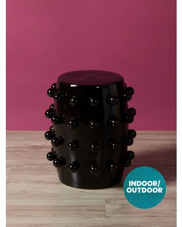 17.5in Ceramic Bubble Side Table | HomeGoods