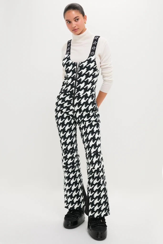 Black and White Houndstooth JG Bib Ski Pant | Tuckernuck (US)