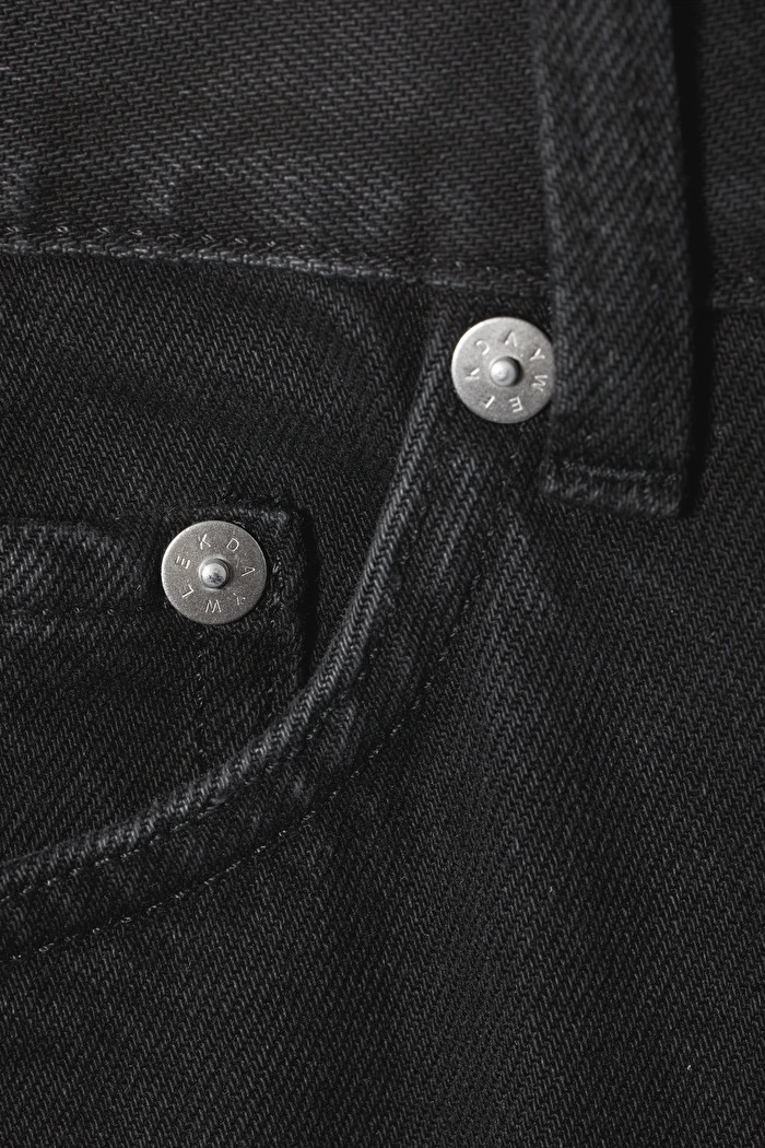 Rail Mid Loose Straight Jeans | Weekday