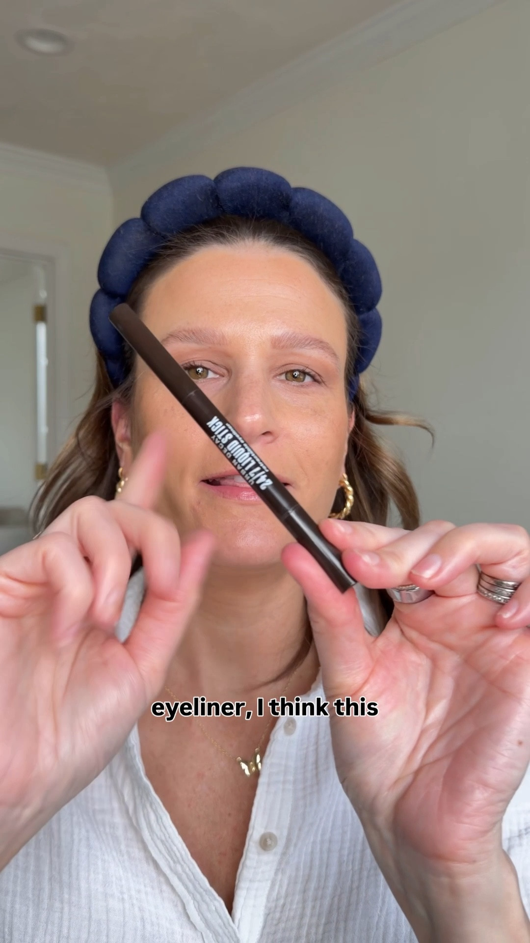 This Urban Decay 24/7 Stick Retractable Waterproof Eyeliner is a YES! It glides on smoothly, blends beautifully, and stays in place all day. It’s available in 6 shades. I’m using the shade Brown Noise. 

#LTKBeauty #LTKOver40