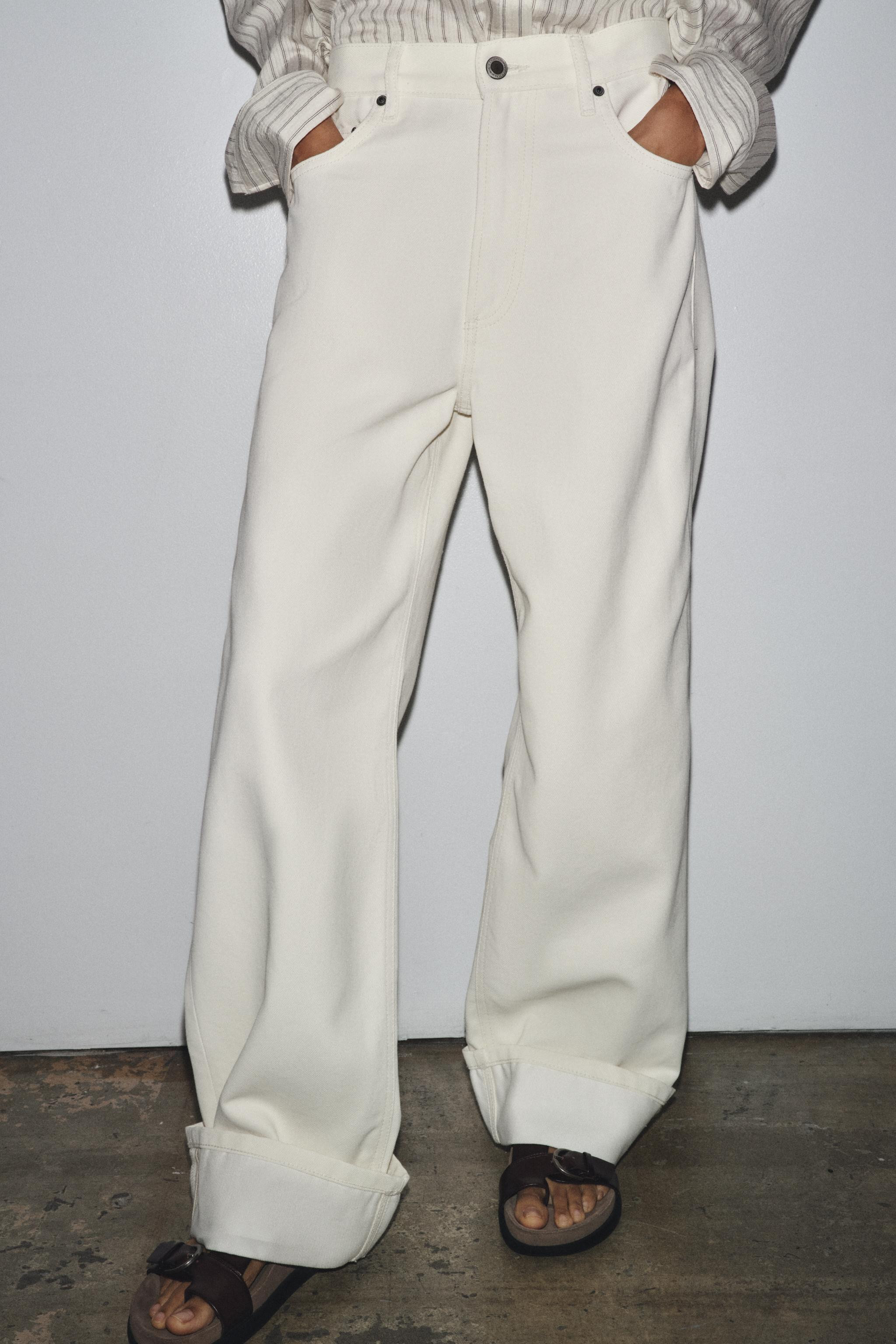 ZW COLLECTION LOW-RISE BAGGY JEANS | Zara US