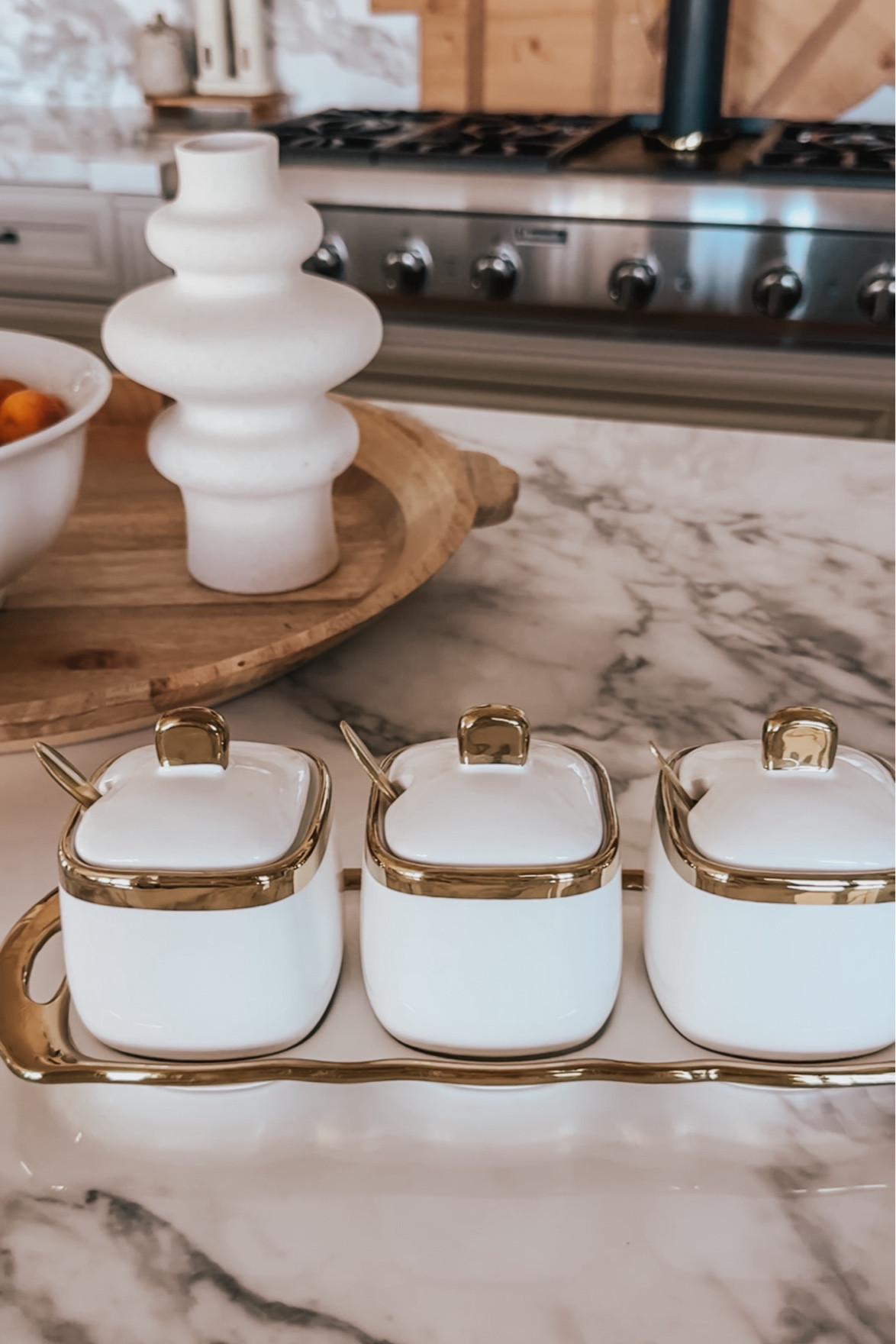 Loving this set of serving dishes. So perfect for sugar and spices and toppings. Also linked some beautiful serving platters and glassware 

#LTKSaleAlert #LTKFindsUnder50 #LTKHome