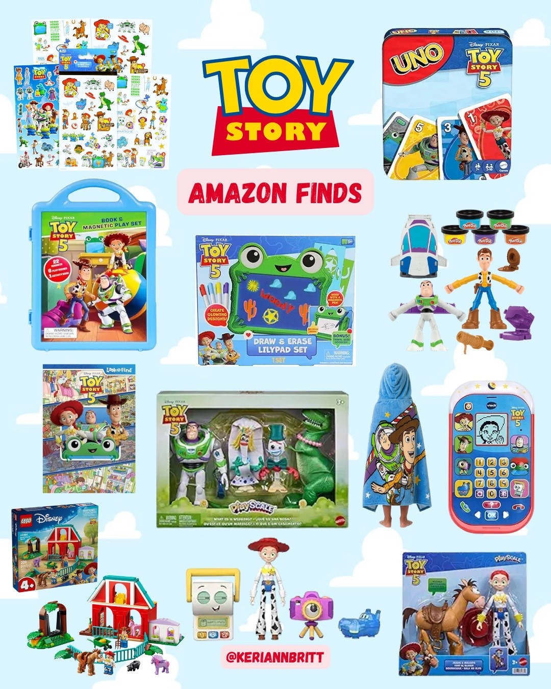 New Toy Story 5 Amazon Finds

Toy Story 5 / Pixar Toy Story / Disney Gift / Woody / Buzz Lightyear / Jessie / Toy Story Party / Toddler girl / Toddler boy / kids birthday gift / toddler gift idea / lily pad / fisher price little people / kids gift ideas / kids toys / new toys / Mattel

#LTKKids