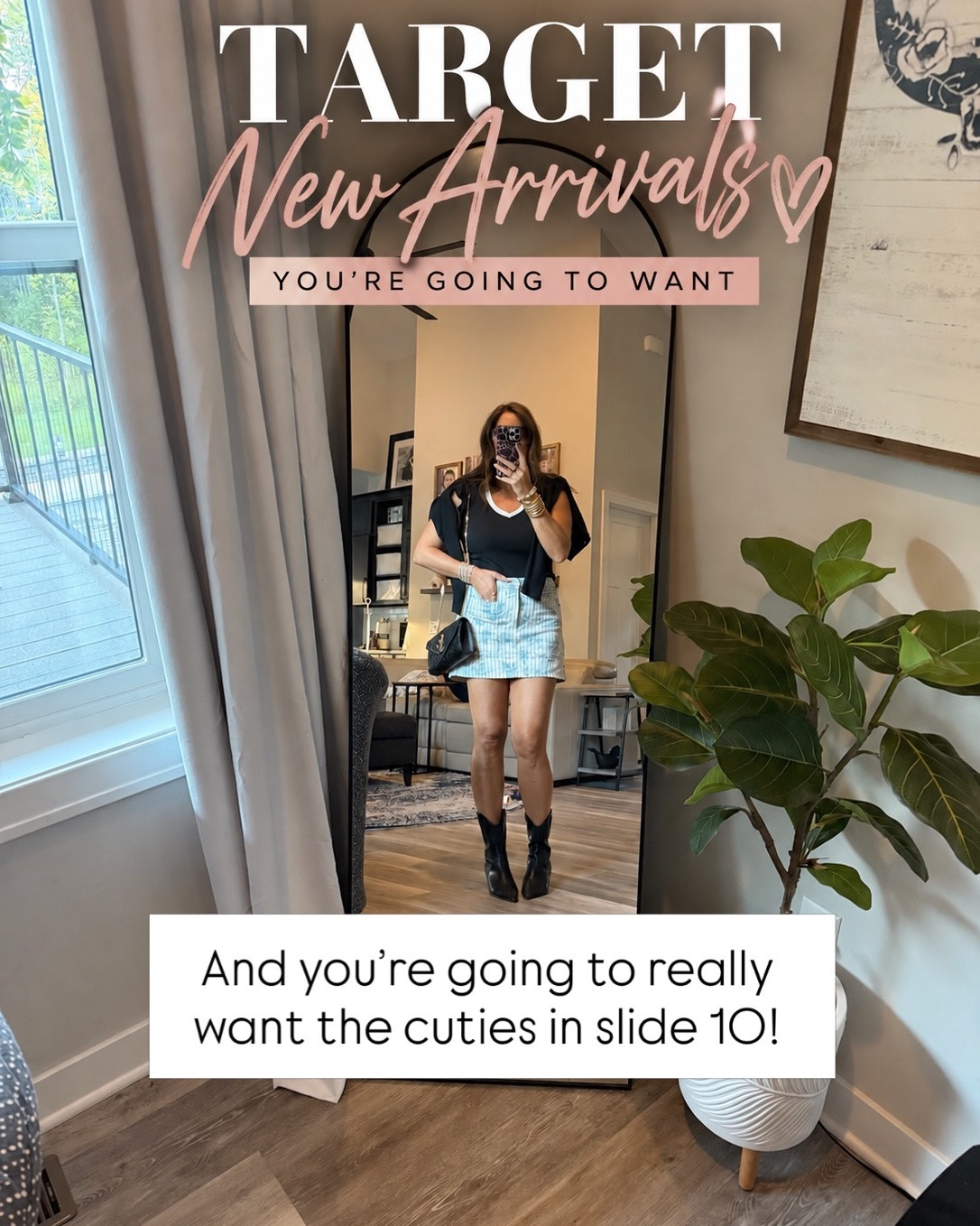 Target did NOT come to play with these new arrivals 😍🎯

I found so many good pieces that feel trendy, elevated and actually wearable & the kind of finds that make getting dressed easy without spending a fortune. 🙌🏼 From cute everyday basics to pieces you can dress up for date night, girls’ night or fall weekends… Target understood the assignment.

And YES, this adorable skirt is Target. 👏🏼 These new arrivals are going to sell out FAST, so don’t sleep on them!

💌 Comment “YES” and I’ll send you the links to shop my favorites!

Which piece are you grabbing first?! 👇🏼

#TargetStyle #TargetFinds #AffordableFashion #Over40Style #FallFashion