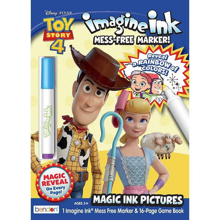 Toy Story 4 Imagine Ink Book (Paperback) | Target
