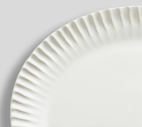 Ridge Textured Stoneware Salad Plates | Pottery Barn (US)