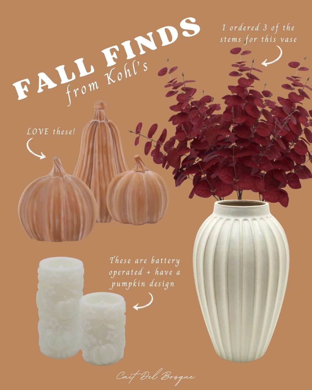 This is a PSA for anyone that has Kohl’s Cash that expires tomorrow!! 

These are the Fall Finds I got! —use code TAKE10 for $10 off of $25, + code HOME15 for 15% off your home purchase.

Use that Kohl’s Cash!! 💲

#LTKSaleAlert #LTKSeasonal #LTKHome