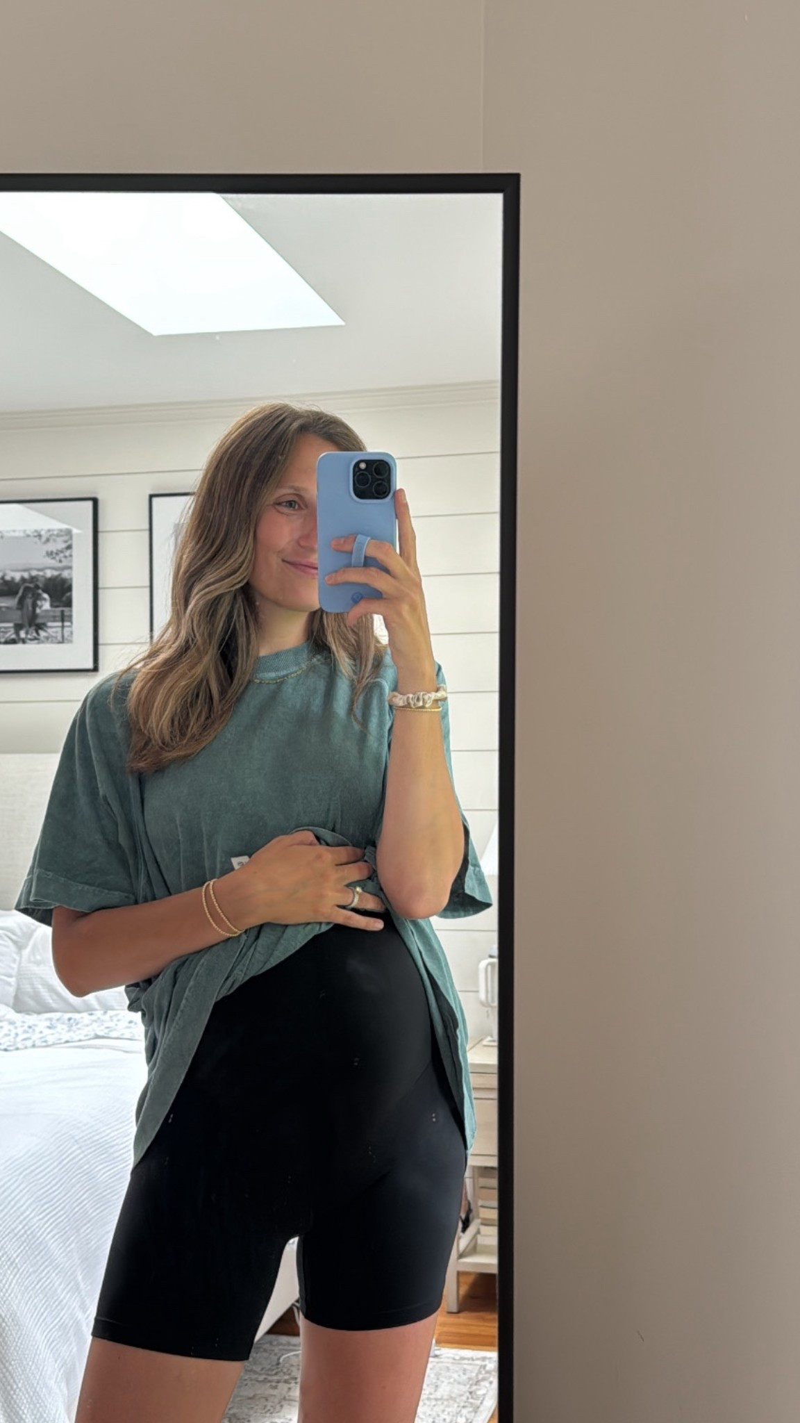 Favorite maternity shorts!! So soft & comfy on the bump- ordered my pre pregnancy size small and still have room to grow 🤍

#LTKFindsUnder50 #LTKStyleTip #LTKBump