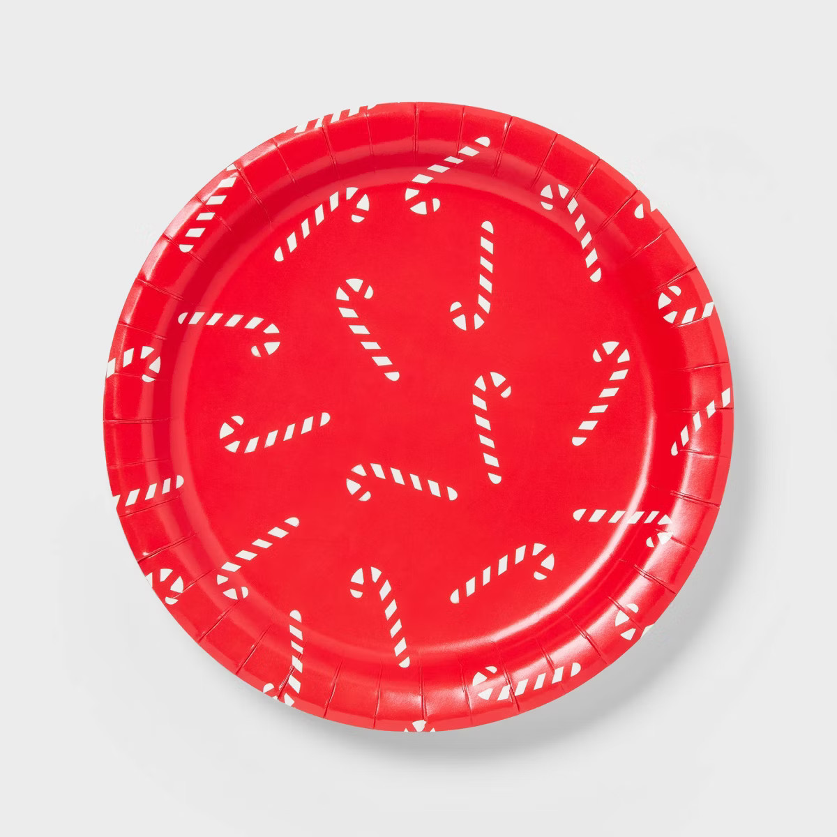 20ct Christmas Candy Cane Dinner Plates - Spritz™ | Target