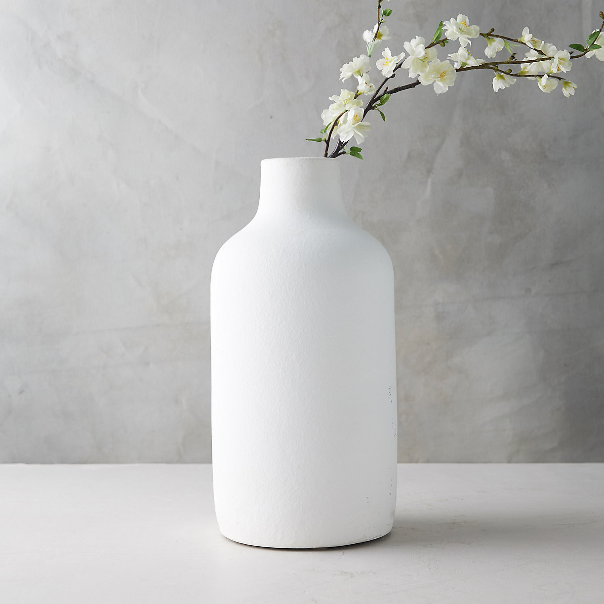 Matte Terracotta Vase, Wide Mouth | Terrain