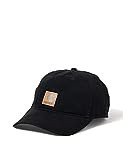 Carhartt Men's Canvas Cap, Black, One Size | Amazon (US)